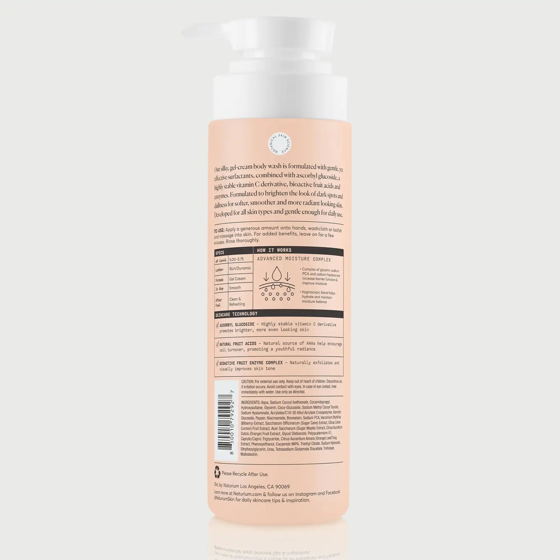 the-brightener-vitamin-c-brightening-body-wash-k1 NATR-The-Brightener-Body-Wash_back.webp